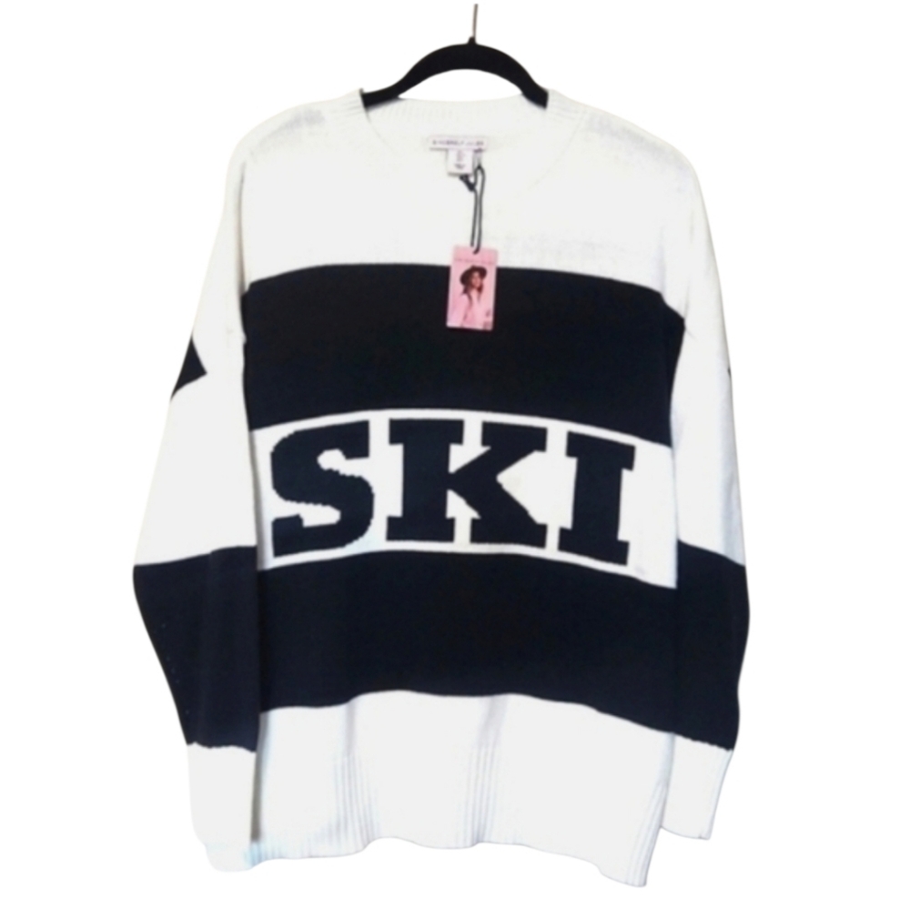 NEW! Sincerely Jules SKI Crewneck Pullover Sweater - Picture 9 of 9